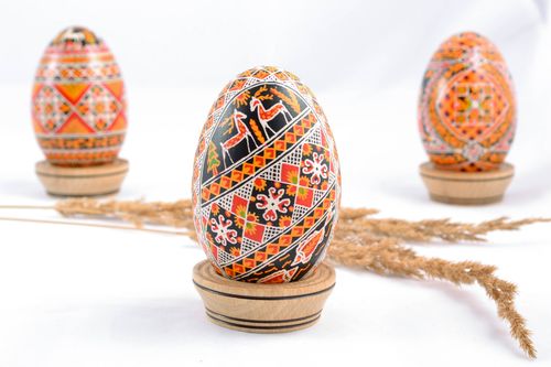 Декоративное яйцо ручной работы с росписью  - MADEheart.com