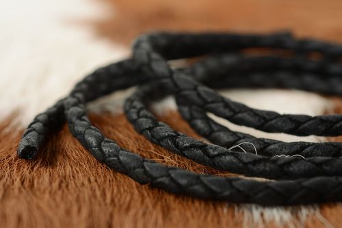 Leather neck cord - MADEheart.com