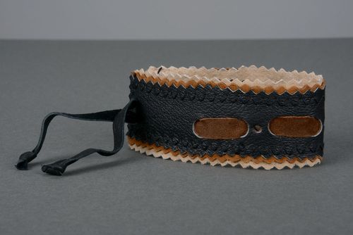 Leather handmade bracelet - MADEheart.com