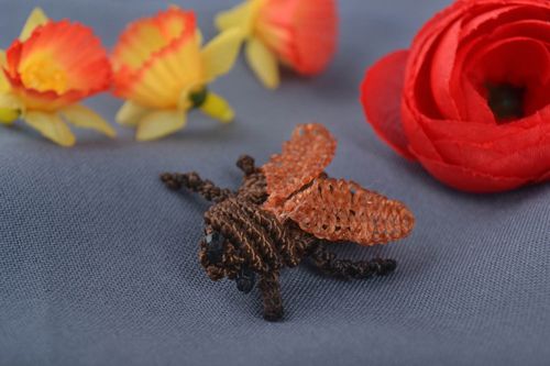 Handmade Schmuck Brosche Geschenk für Frauen Accessoires für Frauen Insekt - MADEheart.com