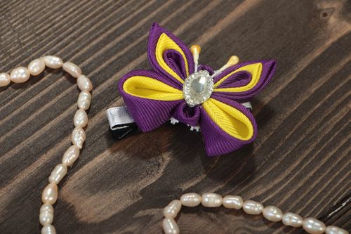 Schöne modische bunte originelle feine handgemachte Haarspange für Kinder - MADEheart.com