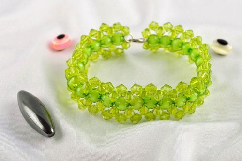 Wrist elegant jewelry stylish handmade bracelet unusual beautiful bracelet - MADEheart.com