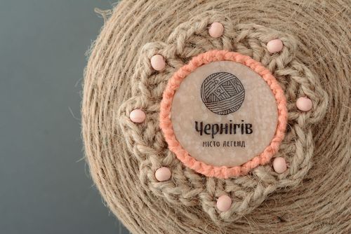 Unusual fridge magnet with inscription - MADEheart.com