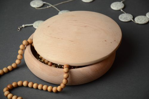 Scatola da dipingere fatta a mano semilavorato di legno di ontano da decorare - MADEheart.com