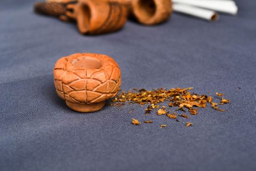 Курительная принадлежность handmade керамический сувенир аксессуар для курения - MADEheart.com