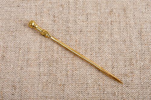 Hair chopstick metal jewelry handmade hair accessories hair pins gifts for women - MADEheart.com