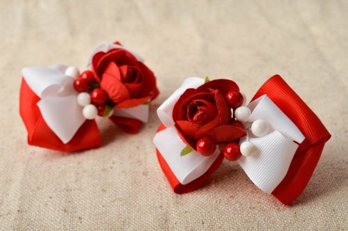 Gomitas para el pelo hechas a mano regalos originales accesorios para el cabello - MADEheart.com