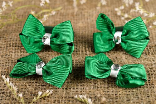 Adornos para el pelo de cintas accesorios de moda artesanales regalos para niñas - MADEheart.com