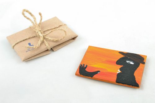 Handmade fridge magnet for present - MADEheart.com