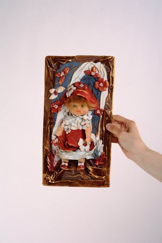 Handmade picture Doll Masha - MADEheart.com