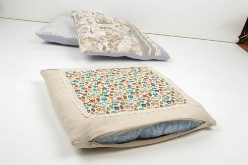 Handmade Sofakissen aus Baumwolle - MADEheart.com