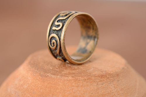 Bronze ring Fantasy - MADEheart.com