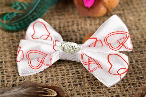 Handmade children hair clip hair accessory ribbon barrette present idea  - MADEheart.com