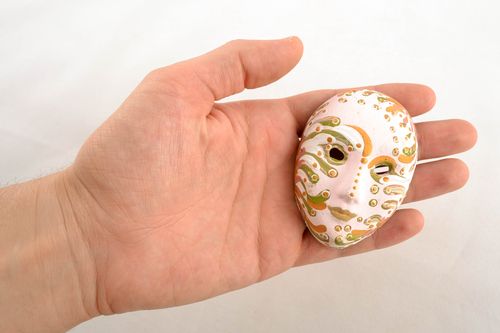 Calamita da frigorifero fatta a mano maschera carnevalesca magnete da frigo  - MADEheart.com