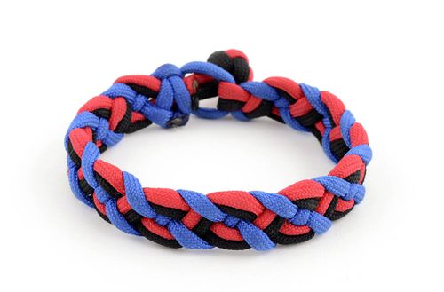 Handmade cord bracelet survival paracord bracelet hiking supplies cool gifts - MADEheart.com