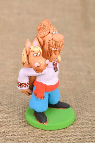 Die Tonfigur des Kosaken - MADEheart.com