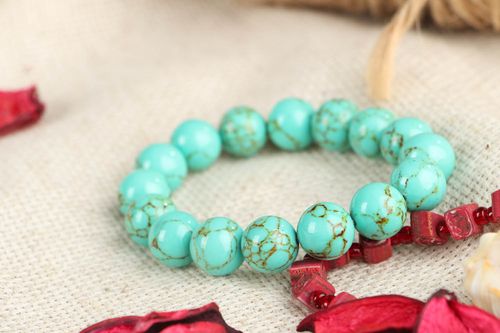 Turquoise bracelet - MADEheart.com