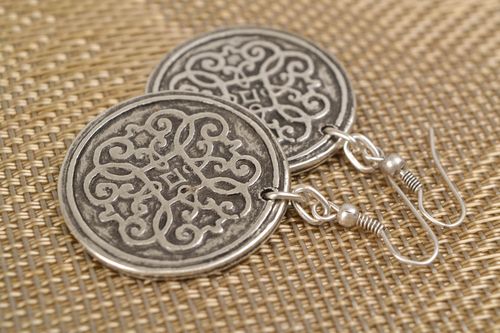 Ethno Ohrringe aus Metall  - MADEheart.com