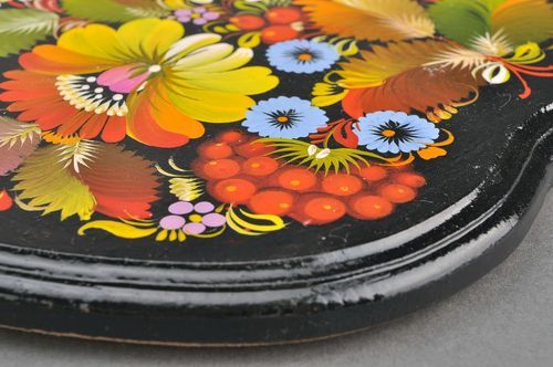 Cutting board Peonies and high cranberry - MADEheart.com