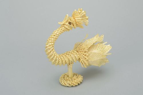Estatueta de palha Galo - MADEheart.com