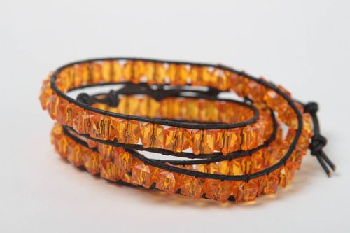 Handmade bracelet beads bracelet unusual gift designer bracelet for women - MADEheart.com