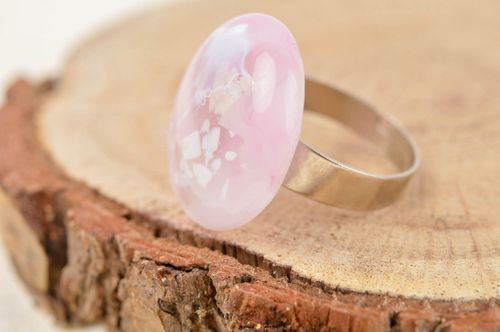 Beautiful handmade glass ring glass fusing artisan jewelry fashion trends - MADEheart.com