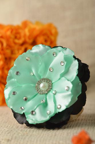 Homemade jewelry flower brooch hair accessories girls designer jewelry - MADEheart.com