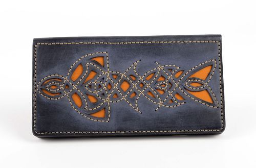 Handmade womens wallet genuine leather wallet fashion accessories for girls - MADEheart.com