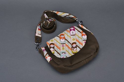 Textile and woolen bag Nesting doll - MADEheart.com